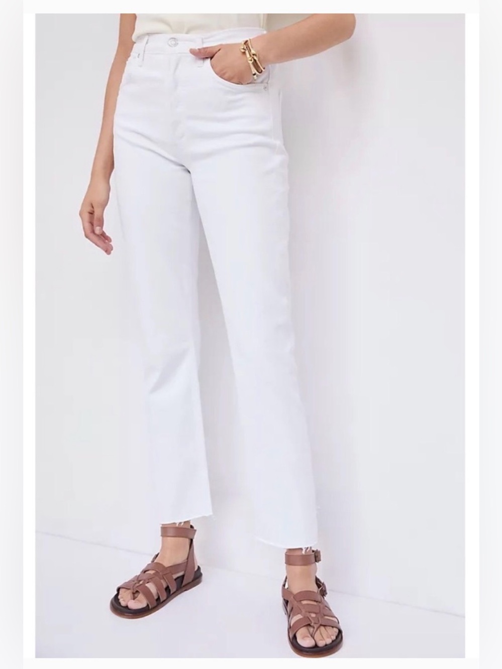 AGOLDE Riley High Rise Straight Jeans in Blurred - Picture 7 of 15